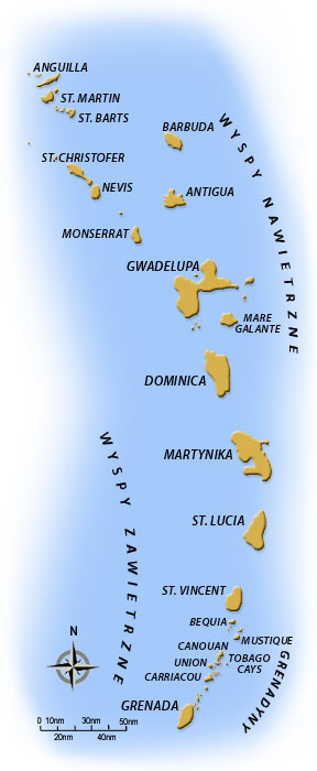 karaiby mapa 1